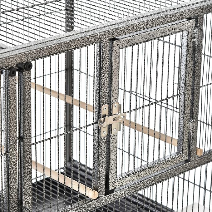 PawHut Divided Breeder Bird Cage - Image 8