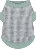 Cozy and Functional Dog Shirts for Small Puppies: Stretchable Green Attire by Paiaite