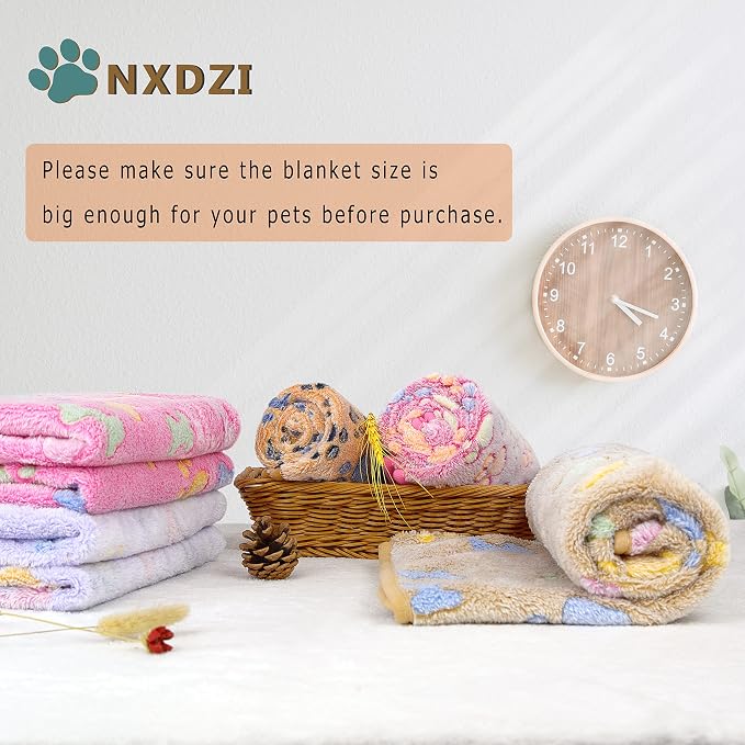 Dog Blankets for Large Dogs, 3 Pack Dog Blanket Washable 41" x 31", Fuzzy Soft - Image 3