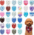 30 Pack Winter Dog Bandanas Bulk by Bestwishforyou