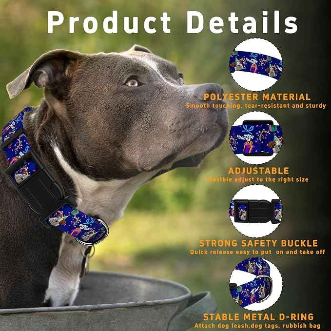 Dog Collar, Classical Birthday Gift Boys Girls Puppy Collar