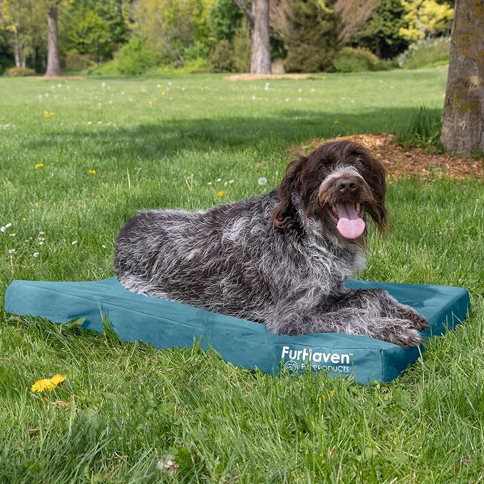 Furhaven Indoor/Outdoor Logo Oxford Polycanvas Mattress - Image 3