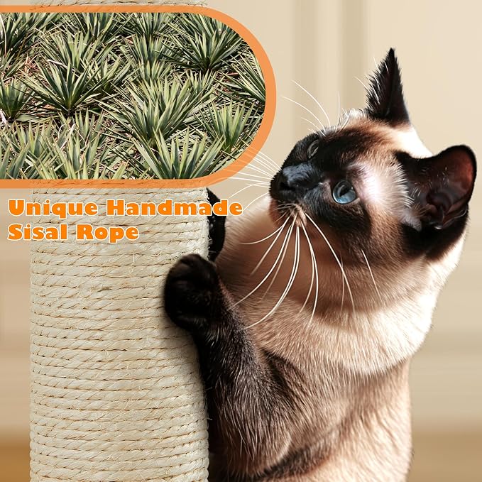 Yaheetech 62.5inches Cat Tree Cat Tower Cat Condo - Image 6