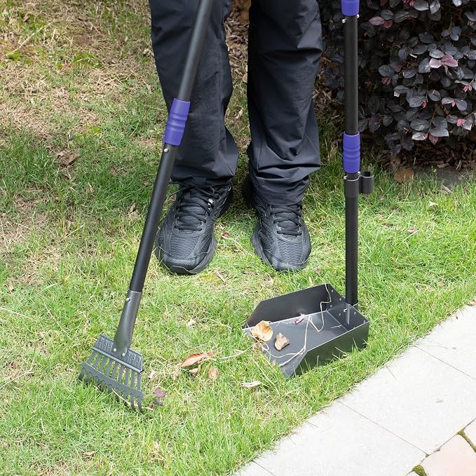 Heeyoo Dog Pooper Scooper, Dog Poop Tray and Rake Set, Pet Waste Removal Scoop - Image 7