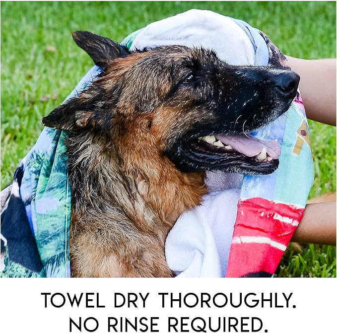 No Rinse Pet Wipes | Rinse Free Shampoo Mittens | Dogs & Cats | Bath Wipes - Image 8