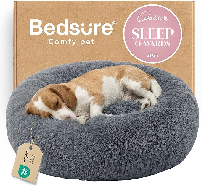 Bedsure Calming Dog Bed for Medium Large Dogs by BEDSURE