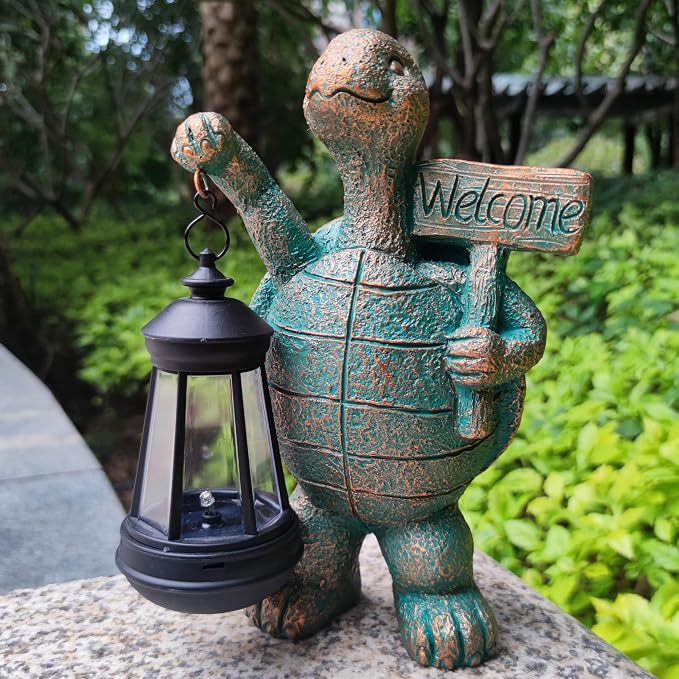 Turtle Garden Statue Outdoor Décor - Image 3