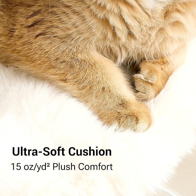 Modern Cat Tree Tower for Indoor Cats up to 12lbs, Wood Cat Bed - Image 6