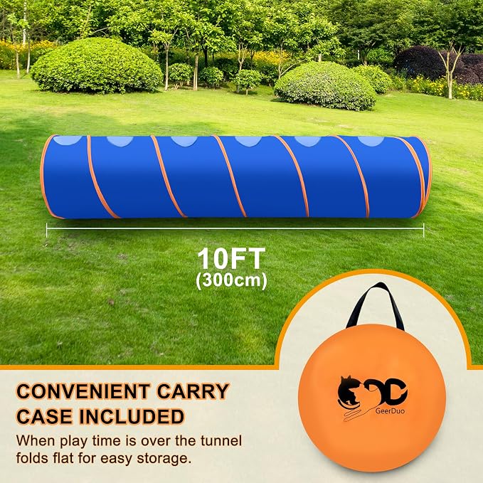 Dog Agility Tunnel with Ventilated mesh, Dog Agility Equipment, Dog Agility - Image 2