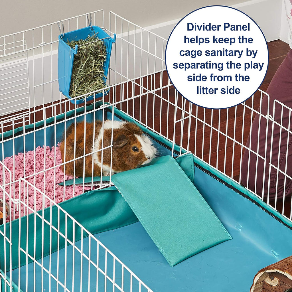 MidWest Homes for Pets Guinea Habitat Plus Cage, 171GHP - GlobalHabitat Supply