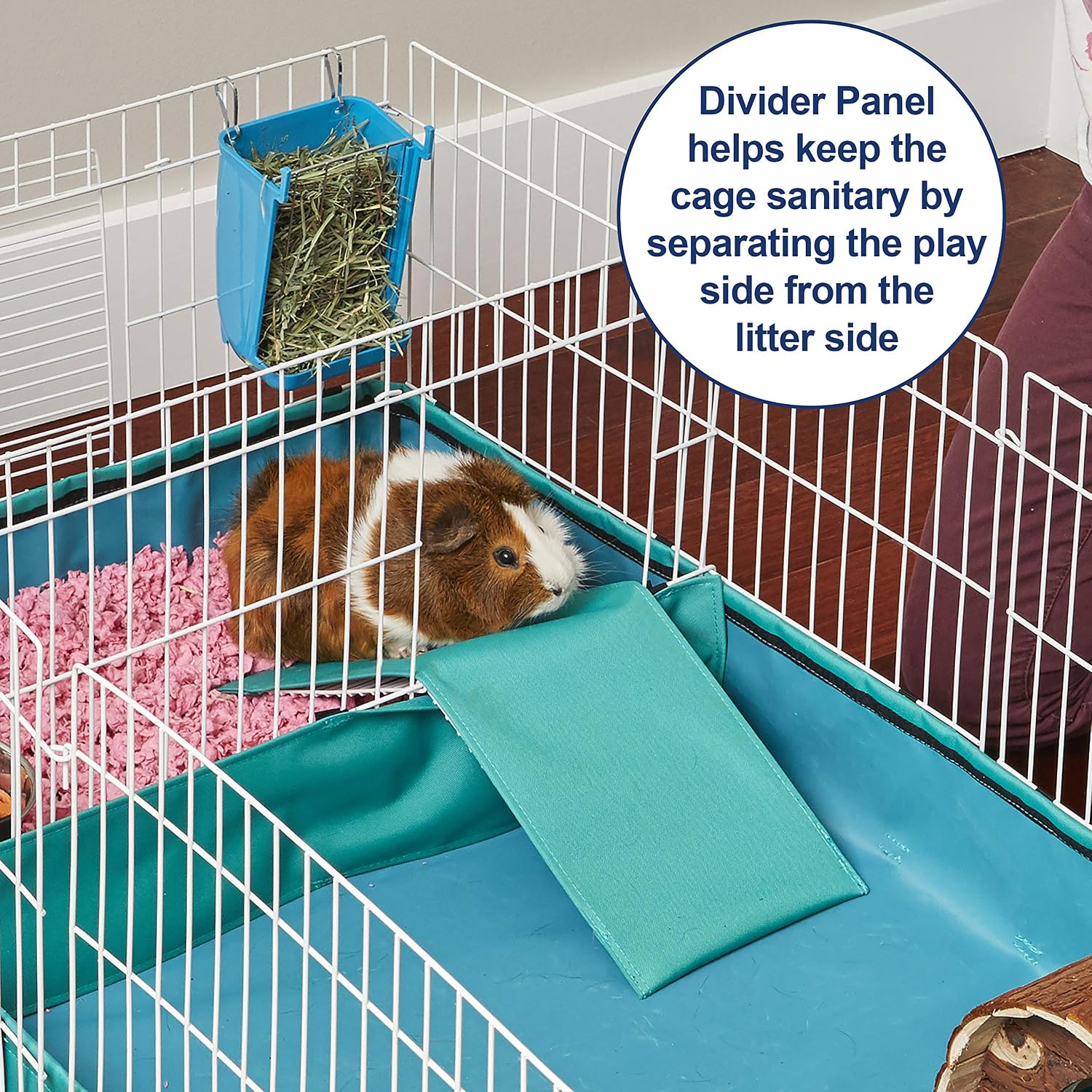 MidWest Homes for Pets Guinea Habitat Plus Cage, 171GHP - GlobalHabitat Supply