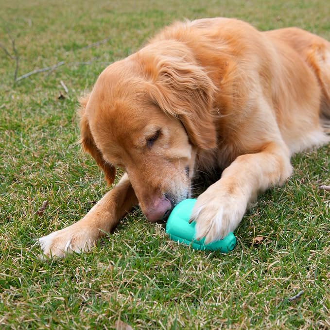 Chew King by Mammoth Premium Treat Dispensing Dog Toy, Durable Natural Rubber - Image 2