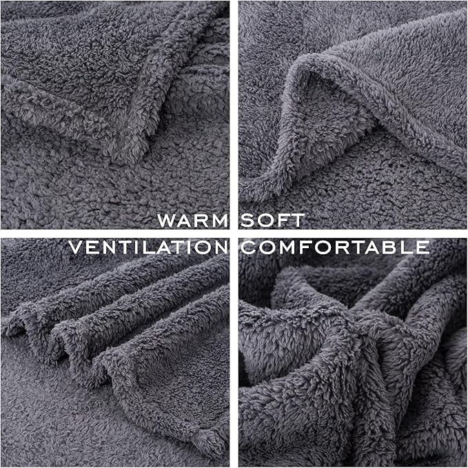 2 Blankets, Dog Cat Pet Blanket, Soft Warm Fleece, - Image 4