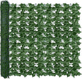 Artificial Ivy Privacy Fence Wall Screen, 40X120 in UV-Anti Faux Greenery by ODTORYHOME