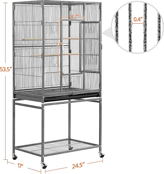 Topeakmart 53.7-inch Bird Cage - Image 2