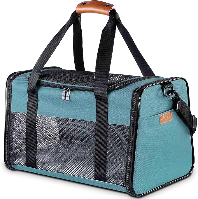Cat Carrier - Portable Foldable Dog Pet Carrier, Soft-Sided Pet Bag up to 22 Lbs by Akinerri