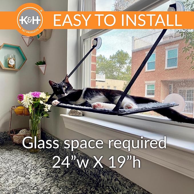 K&H Pet Products EZ Mount Cat Window Perch - Image 2
