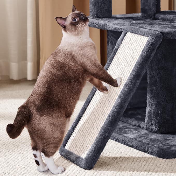 Yaheetech Cat Tree for Indoor Pets, 36in Tower Condo w/Extra Large Perch - Image 8