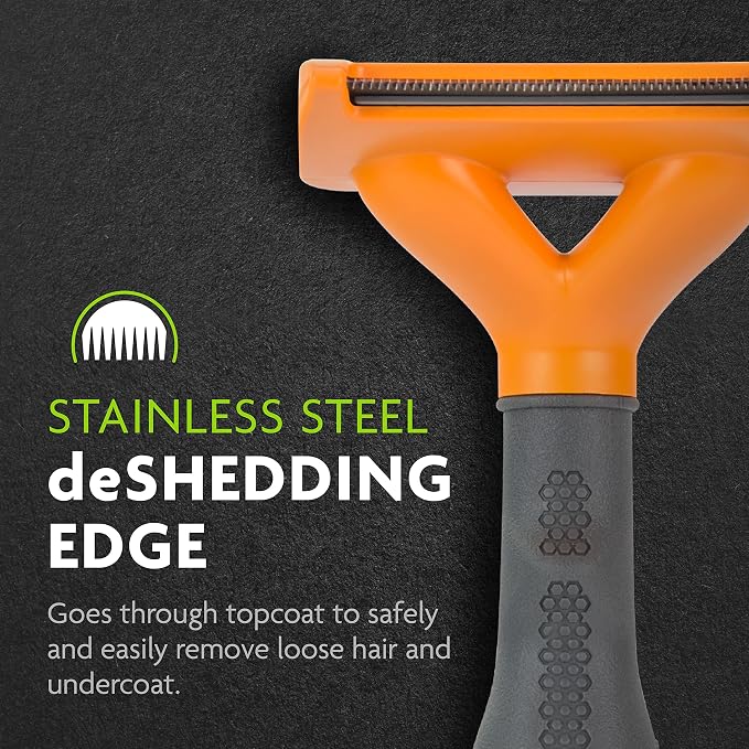FURminator Medium Dog Undercoat deShedding Tool, Short Hair - Image 8