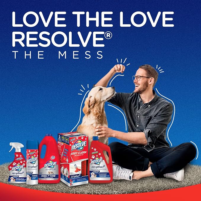Resolve Pet Expert Stain and Odor Remover, Carpet Cleaner, Pet Stain and Odor - Image 9
