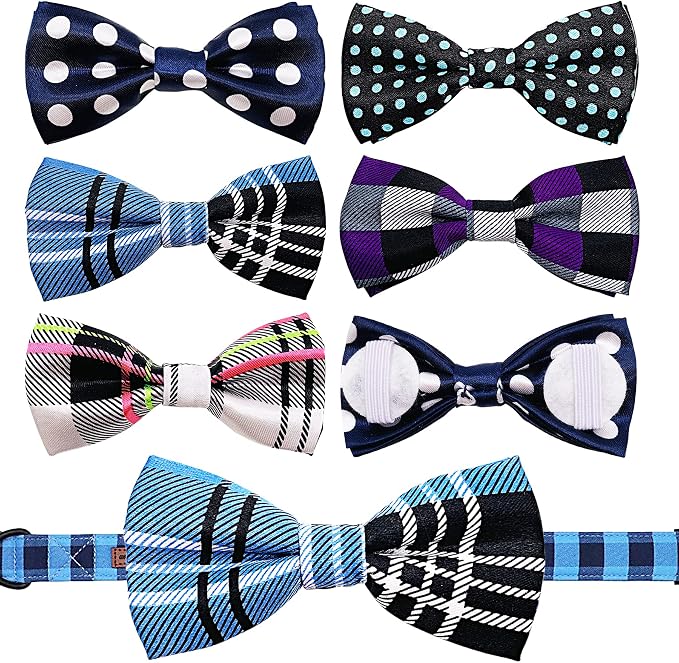 PET SHOW Pet Small Dogs Collar Embellishment Attachment Bow Ties Puppies Cats - Image 2
