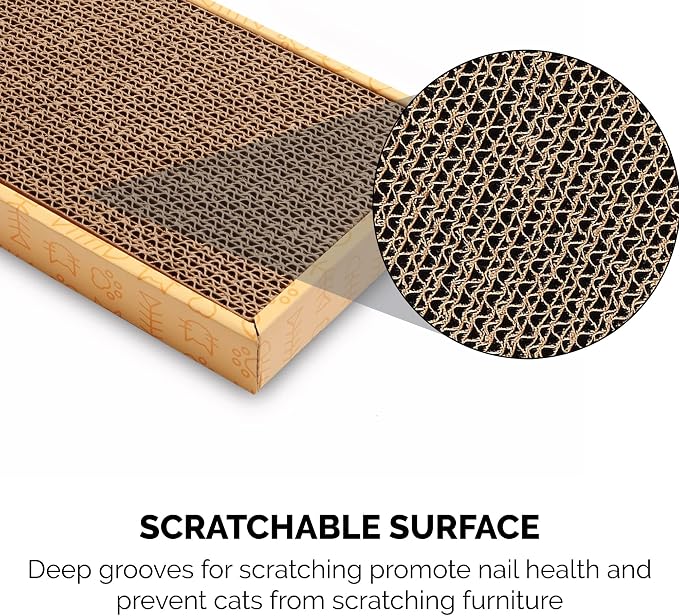 Furhaven Scratching Board w/ Catnip - Image 4