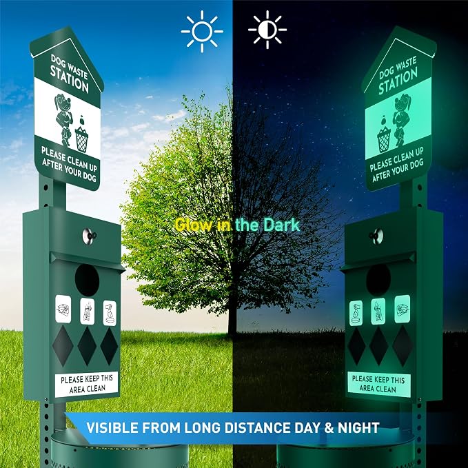 Dog Waste Station Outdoor Pet Waste Station- Desing - Image 5