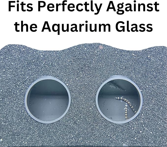 Aquarium Underground Tunnel Cave Natural Curve Two Hole | Viewing Fish & Shrimp - Image 5