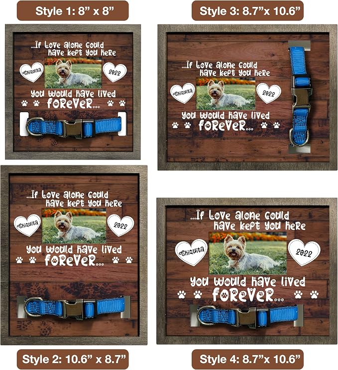 Personalized Dog Memorial Picture Frame - Image 3