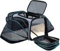 Cat/Dog Airline Approved Expandable Pet Carrier by TDHDIKE