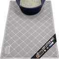 GORILLA GRIP Cat Litter Box Mat, Water Resistant, US Designed Kitty Litter by GorillaGrip
