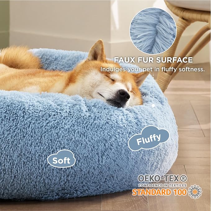 Bedsure Calming Dog Bed for Medium Dogs - Image 2