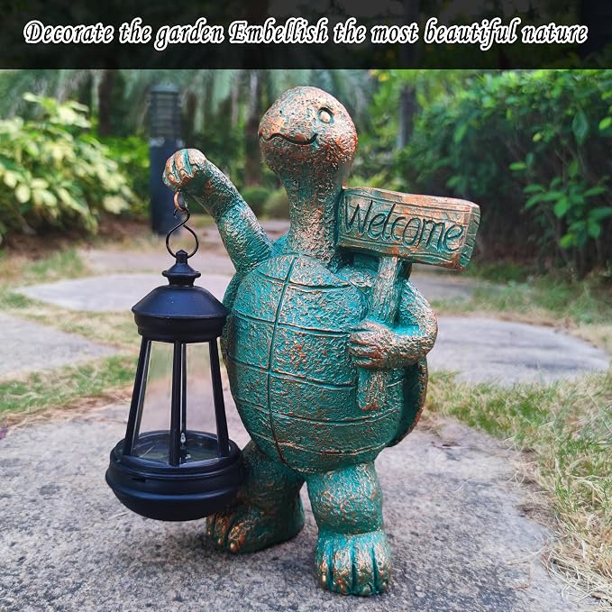 Turtle Garden Statue Outdoor Décor - Image 7