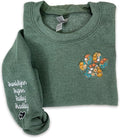 NAZENTI Custom Dog Mom Embroidered Sweatshirt by Nazenti