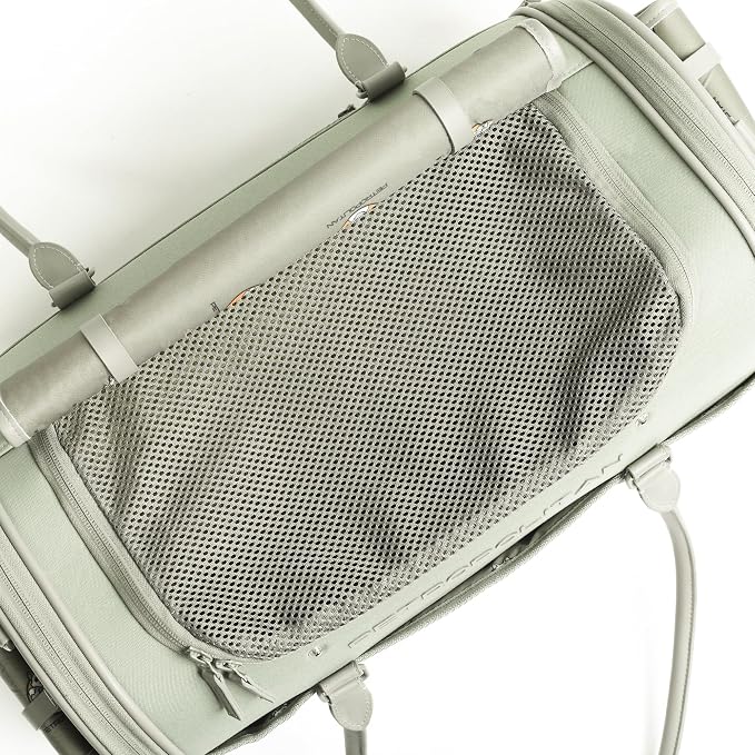 Soft-Sided Pet Carrier for Cats and Small Dogs – Stylish, Airline-Approved - Image 6