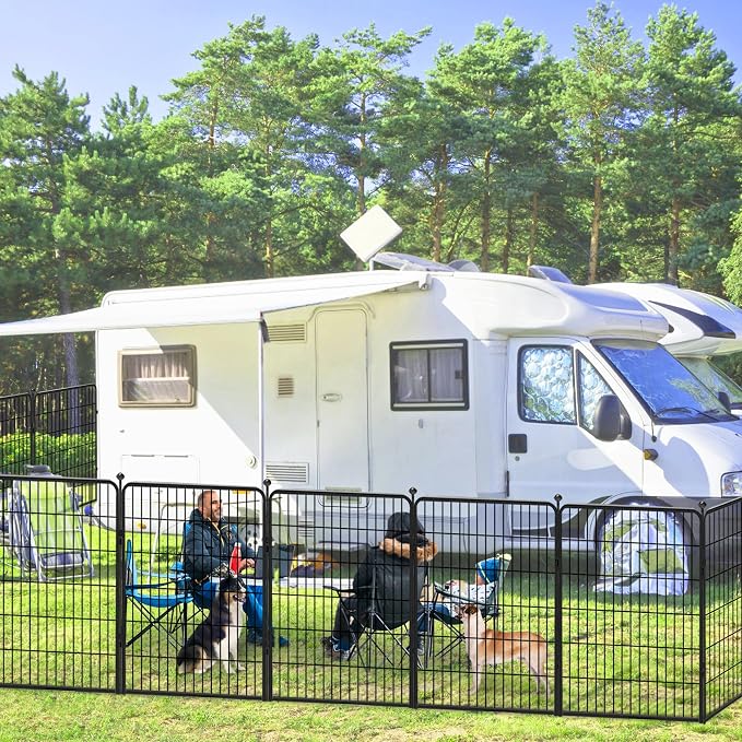 Dog Playpen 40 inch 36 Panels Indoor Outdoor Dog Pen - Image 3