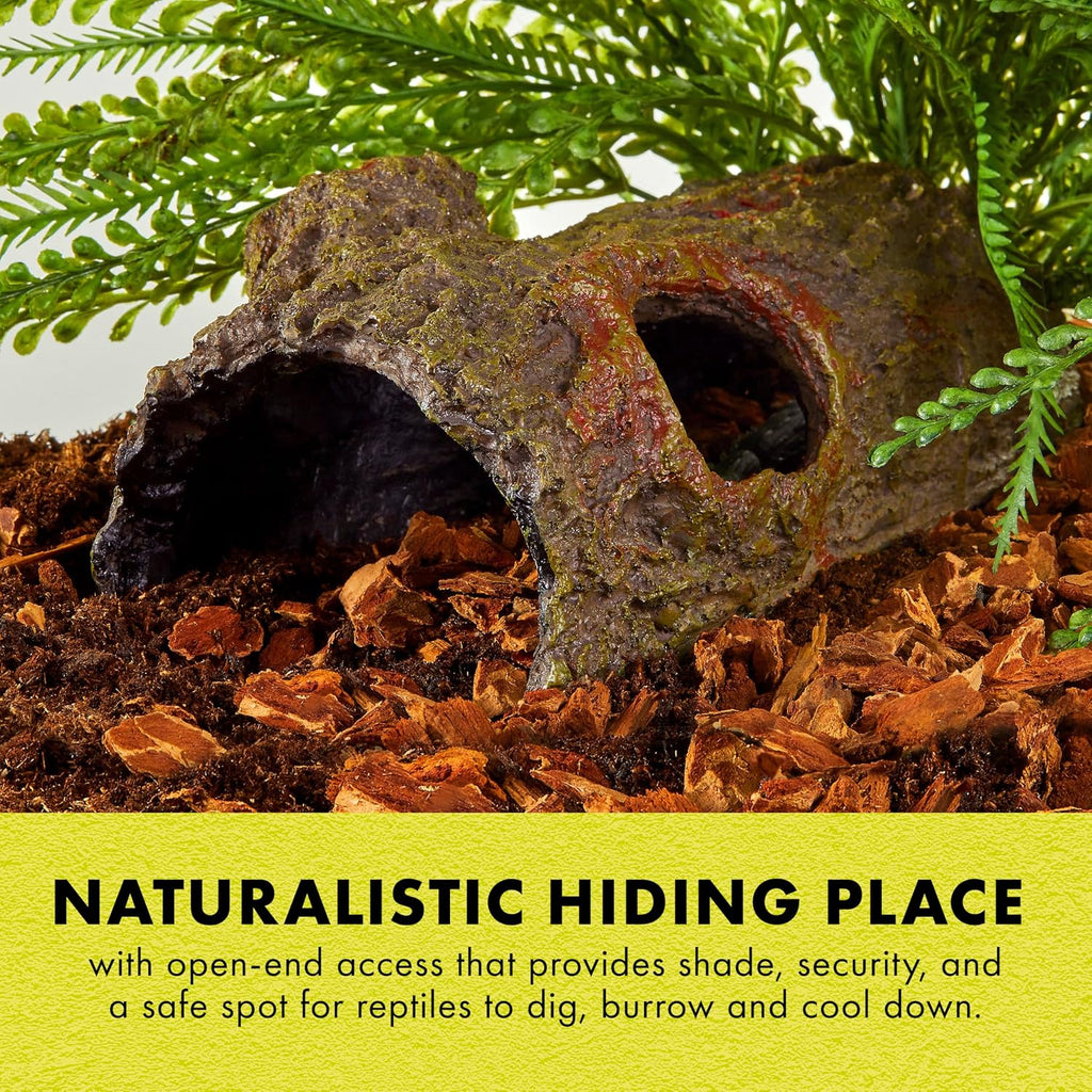 Zilla Pet Reptile Bark Bends, Medium Brown - GlobalHabitat Supply