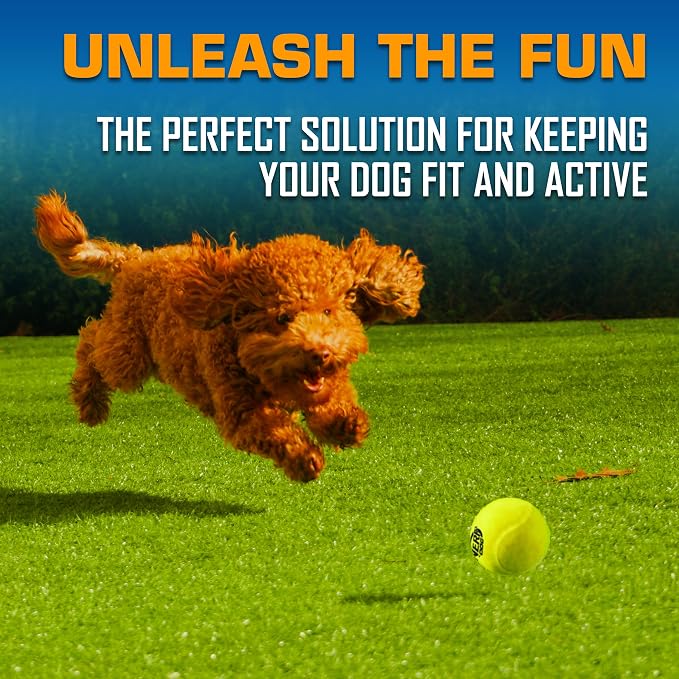 Nerf Dog Tennis Ball Blaster Dog Toy Gift Set, Tennis Ball Dog Fetch Toy - Image 3