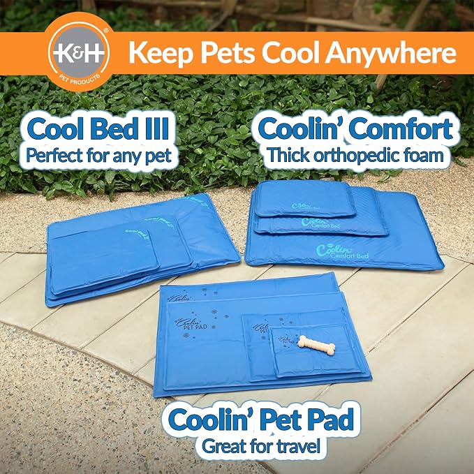 K&H Pet Products Cool Bed III Dog Cooling Mat, Indoor Outdoor Cooling Beds - Image 5