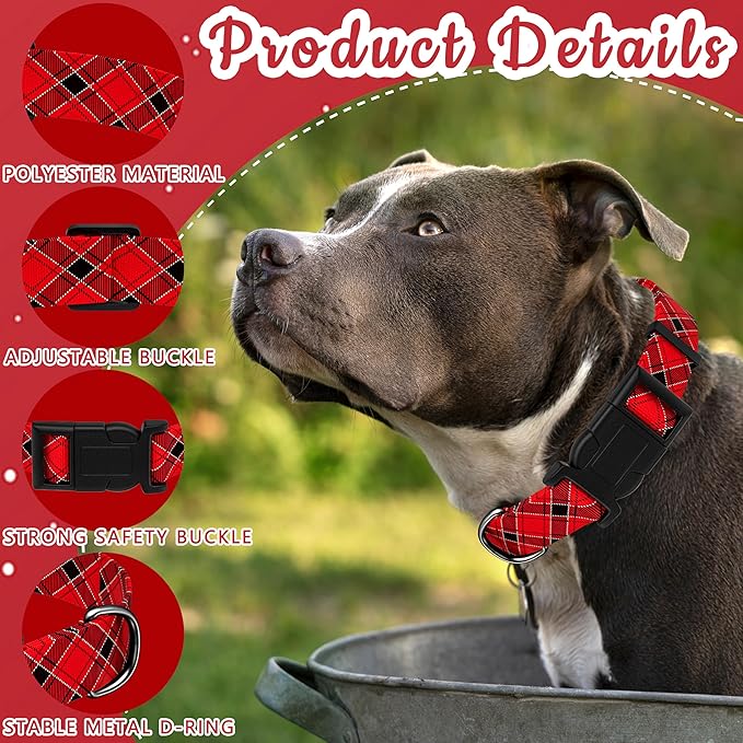 Christmas Dog Collar, Classical Puppy Collar - Image 2