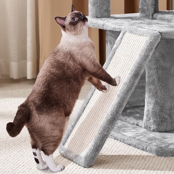 Yaheetech Cat Tree for Indoor Pets, 36in Tower Condo w/Extra Large Perch - Image 8