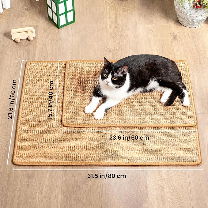 Cat Scratcher Mat, Sisal Cat Scratch Pad - Image 5