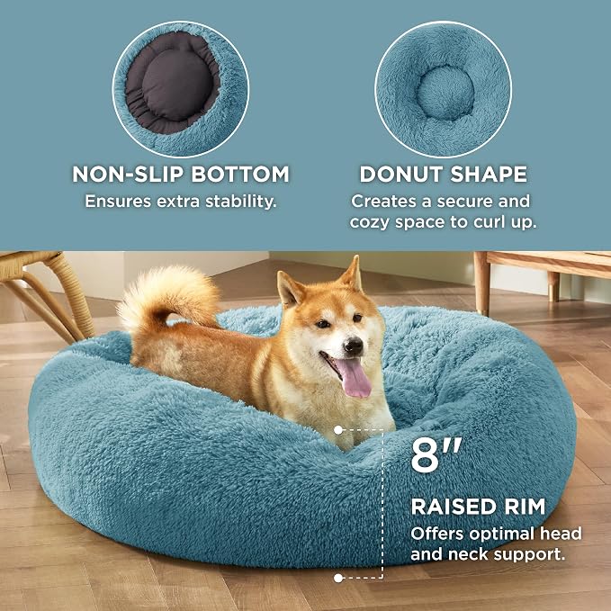 Bedsure Calming Dog Bed for Medium Dogs - Image 3