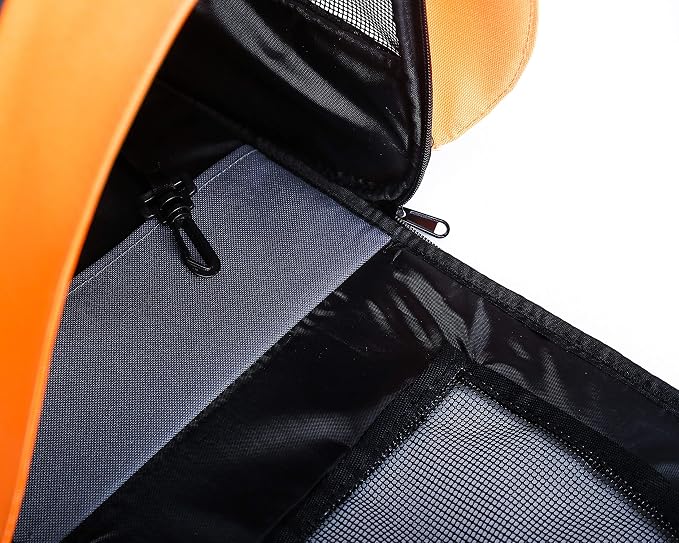 Pawer 18” x 11”x 11” Soft-Sided Foldable Airline Approved Pet Carrier - Image 8