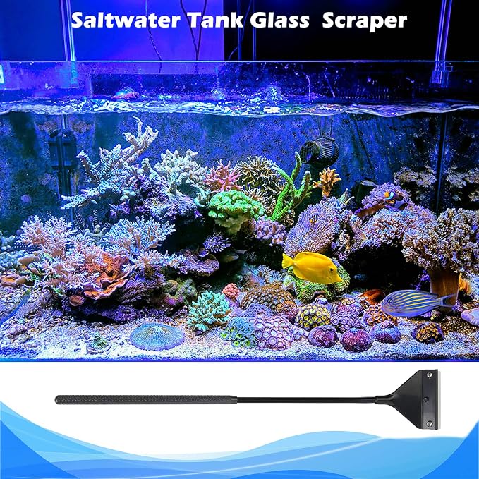 Algae Scraper for Glass Aquariums, Fish Tank Cleaner, Aquarium Algae Scrapers - Image 3