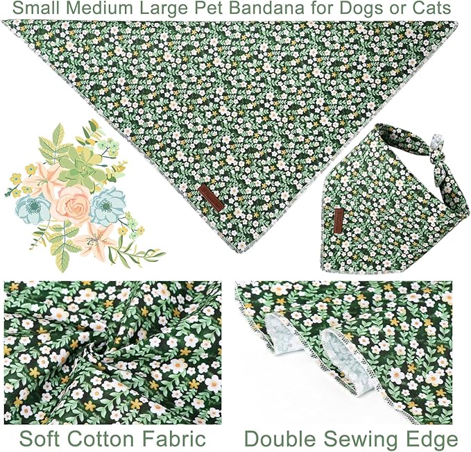Summer Dog Bandana, Cute Pet Bandana - Image 2