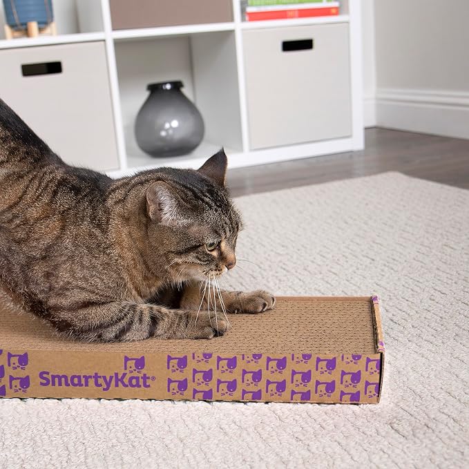 SmartyKat Super Scratcher Corrugated Cat Scratcher and Scratch Pad - Image 2