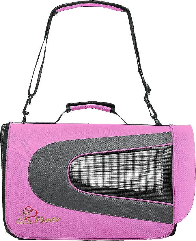 Pawer 18” x 11”x 11” Soft-Sided Foldable Airline Approved Pet Carrier by P%C3%84WER