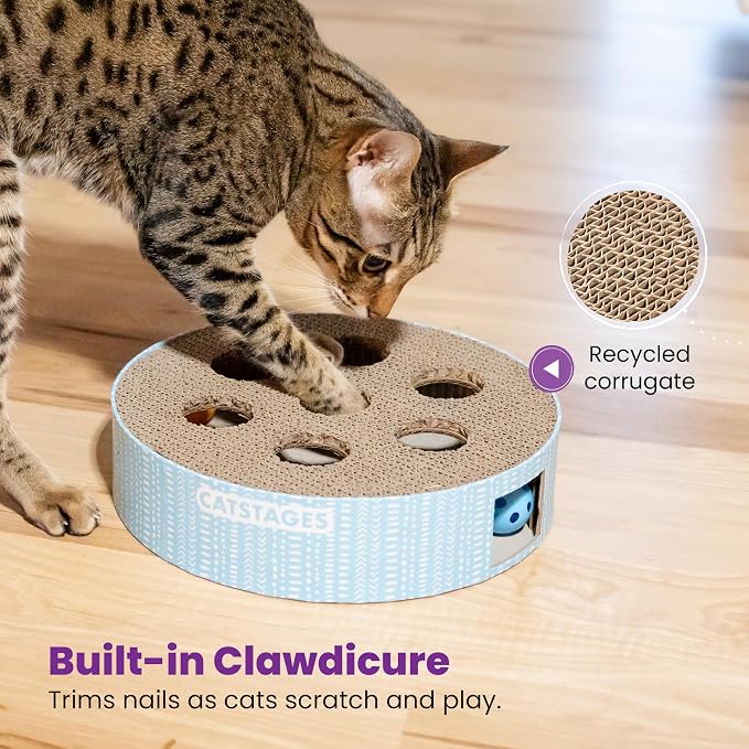 Catstages Scratch N' Hunt Interactive Cat Puzzle Toy - Image 6