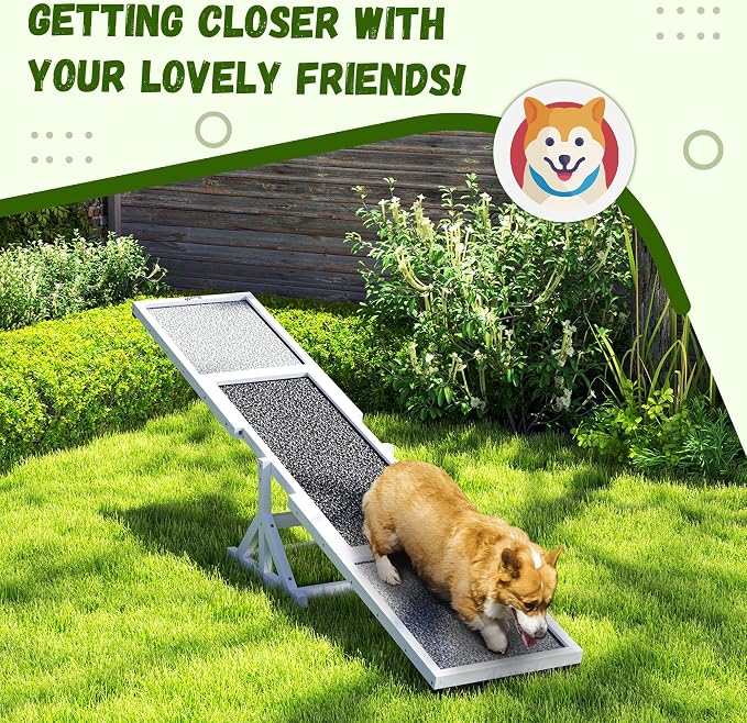 PawHut Wooden Dog Agility Seesaw - Image 5